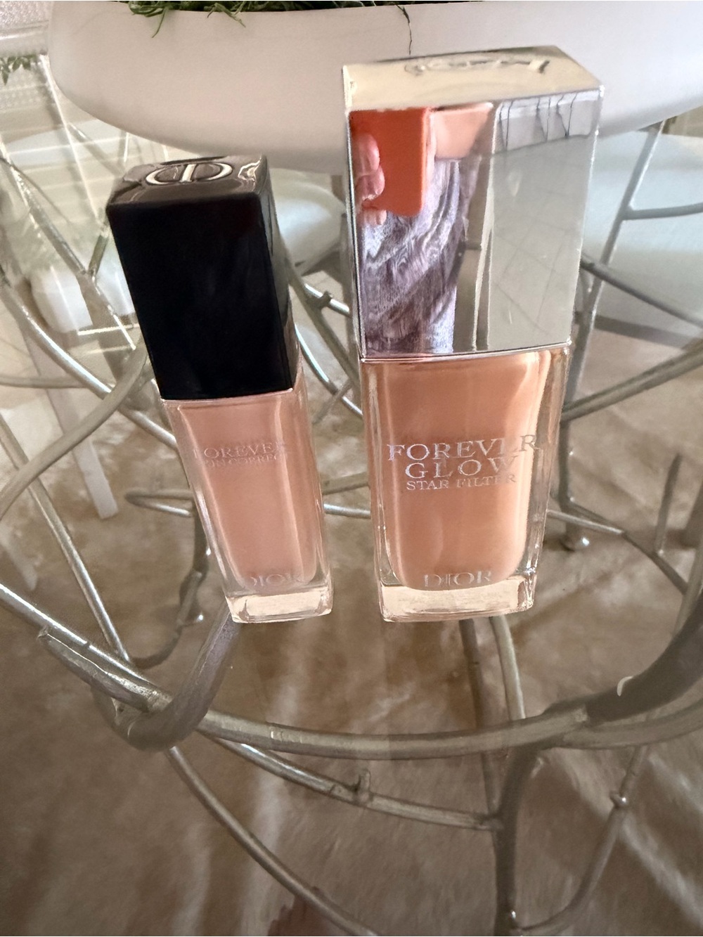 Dior Forever Glow Foundation Duo - Nude Pink & Warm Beige